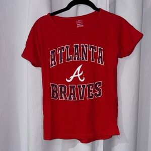 Genuine Merchandise Red Atlanta‎ Braves Youth Tee
